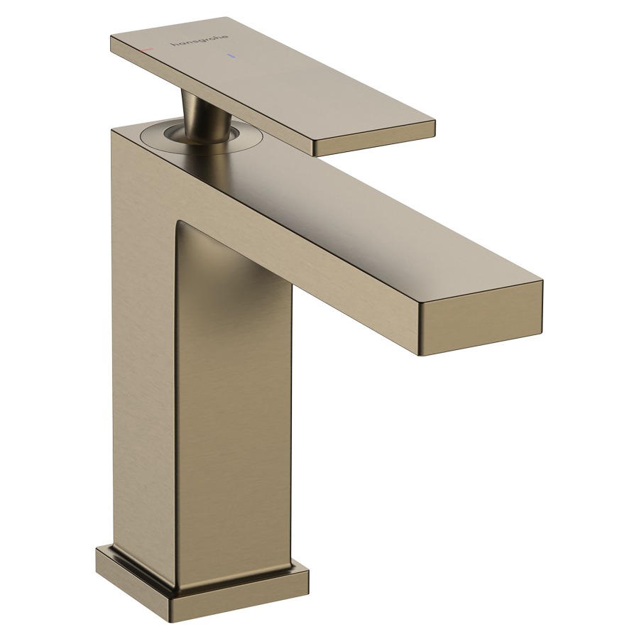 Mélangeur de lavabo TECTURIS E
110, S 144 mm, goulot fixe
hauteur d'écoulement 117 mm
EcoSmart+, CoolStart - eau
froide par position de levier
au milieu, avec vidage
excentrique, débit 4 l/min