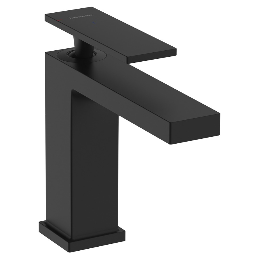 Mélangeur de lavabo TECTURIS E
110, S 144 mm, goulot fixe
hauteur d'écoulement 117 mm
EcoSmart+, CoolStart - eau
froide par position de levier
au milieu, avec vidage
excentrique, débit 4 l/min