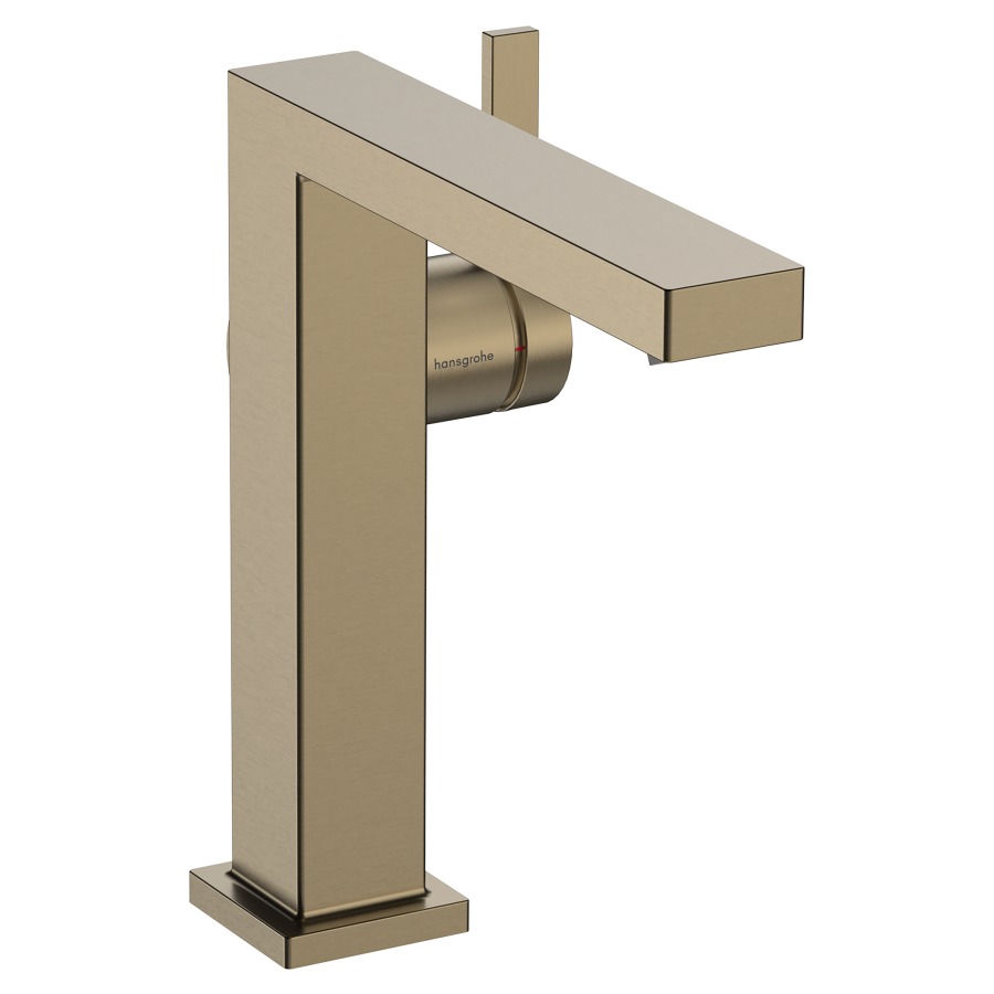 Mélangeur de lavabo TECTURIS E
150 Fine
S 157 mm, goulot fixe
hauteur d'écoulement 173 mm
EcoSmart+, CoolStart - eau
froide par position de levier
au milieu, sans garniture
d'écoulement, débit 4 l/min