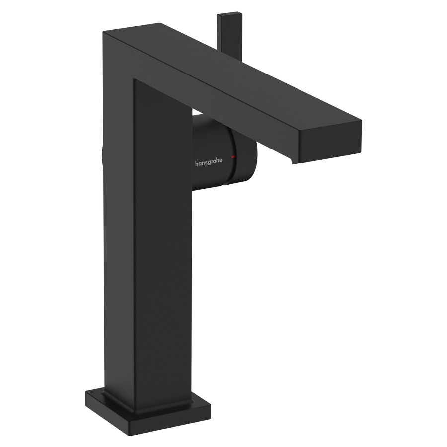 Mélangeur de lavabo TECTURIS E
150 Fine
S 157 mm, goulot fixe
hauteur d'écoulement 173 mm
EcoSmart+, CoolStart - eau
froide par position de levier
au milieu, sans garniture
d'écoulement, débit 4 l/min