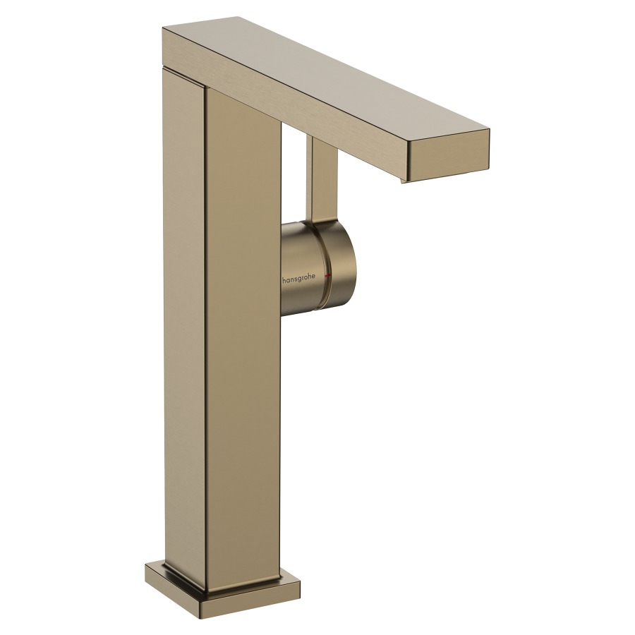 Mélangeur de lavabo TECTURIS E
210 Fine
S 157 mm, goulot orientable
hauteur d'écoulement 211 mm
EcoSmart+, CoolStart - eau
froide par position de levier
au milieu, avec vidage
Push-Open, débit 4 l/min