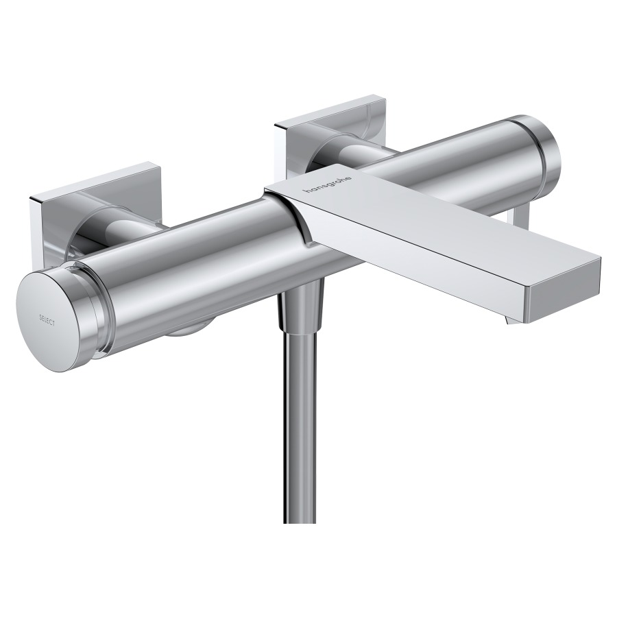 Mélangeur de bain TECTURIS E
E 138-162 mm, raccords S
débit 25 l/min