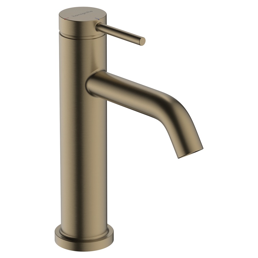Mélangeur de lavabo TECTURIS S
110, S 116 mm, goulot fixe
hauteur d'écoulement 105 mm
CoolStart - eau froide par
position de levier au milieu
avec vidage excentrique
débit 5 l/min
