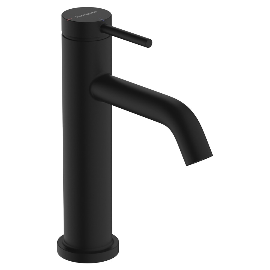 Mélangeur de lavabo TECTURIS S
110, S 116 mm, goulot fixe
hauteur d'écoulement 105 mm
CoolStart - eau froide par
position de levier au milieu
avec vidage excentrique
débit 5 l/min