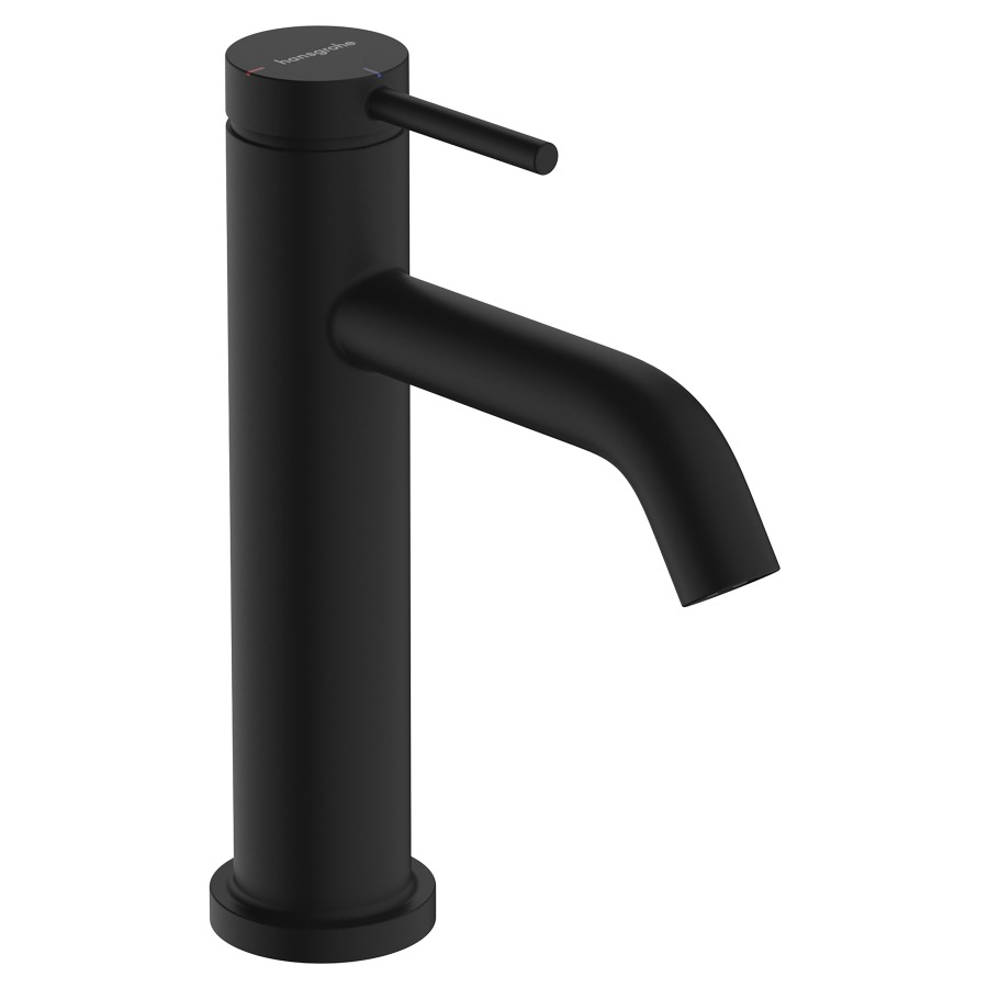 Mélangeur de lavabo TECTURIS S
110, S 116 mm, goulot fixe
hauteur d'écoulement 105 mm
CoolStart - eau froide par
position de levier au milieu
sans garniture d'écoulement
débit 5 l/min