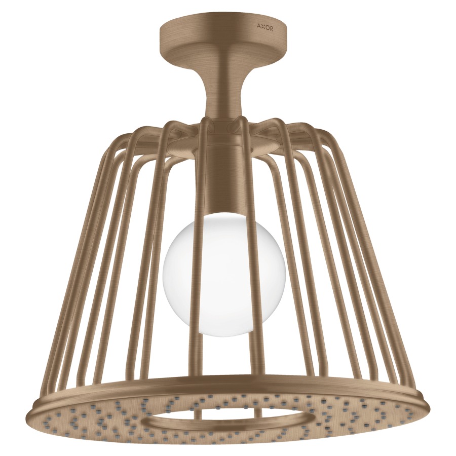Douche plafond LAMPSHOWER
NENDO, S 265 mm, D 275 mm
1/2", 1jet, Quick Clean
amovible, pour encastrement
au plafond, avec éclairage
intégré 12 V, 5 W, 100-240 V
50-60 Hz, IPX5, 7 m câble
d'éclairage et transformateur
débit 12 l/min, groupe
acoustique NT
