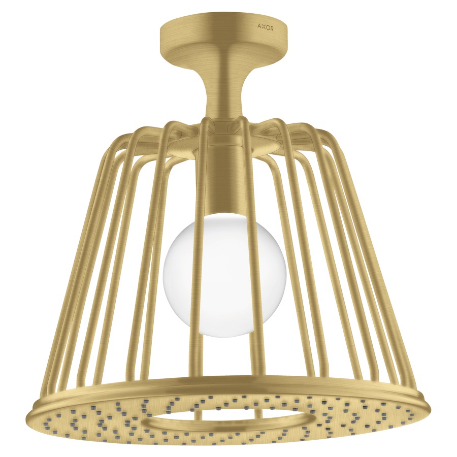Douche plafond LAMPSHOWER
NENDO, S 265 mm, D 275 mm
1/2", 1jet, Quick Clean
amovible, pour encastrement
au plafond, avec éclairage
intégré 12 V, 5 W, 100-240 V
50-60 Hz, IPX5, 7 m câble
d'éclairage et transformateur
débit 12 l/min, groupe
acoustique NT