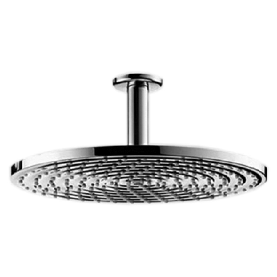 Douche au plafond RAINDANCE S
AIR, S 174 mm, D 300 mm, 1/2"
fonction AirPower, Quick Clean
bras de douche pour montage
au plafond, débit 22 l/min
groupe acoustique NT
