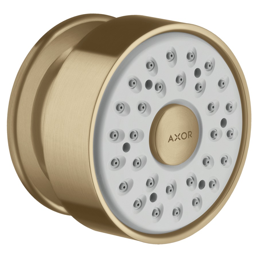 Douche latérale AXOR 1/2"
à rotule, Quick Clean
rosace ronde
groupe acoustique NT