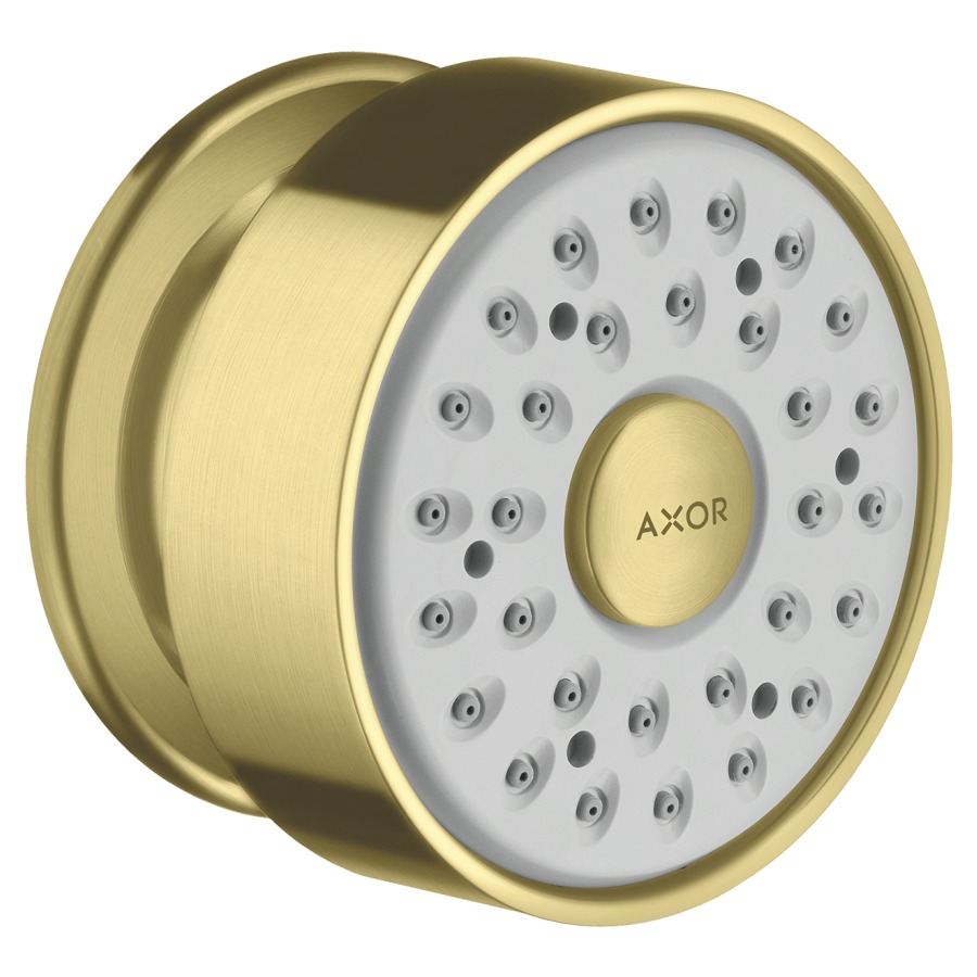 Douche latérale AXOR 1/2"
à rotule, Quick Clean
rosace ronde
groupe acoustique NT