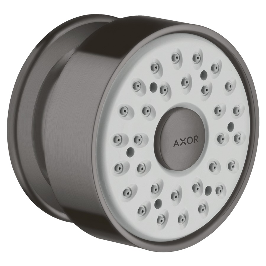 Douche latérale AXOR 1/2"
à rotule, Quick Clean
rosace ronde
groupe acoustique NT