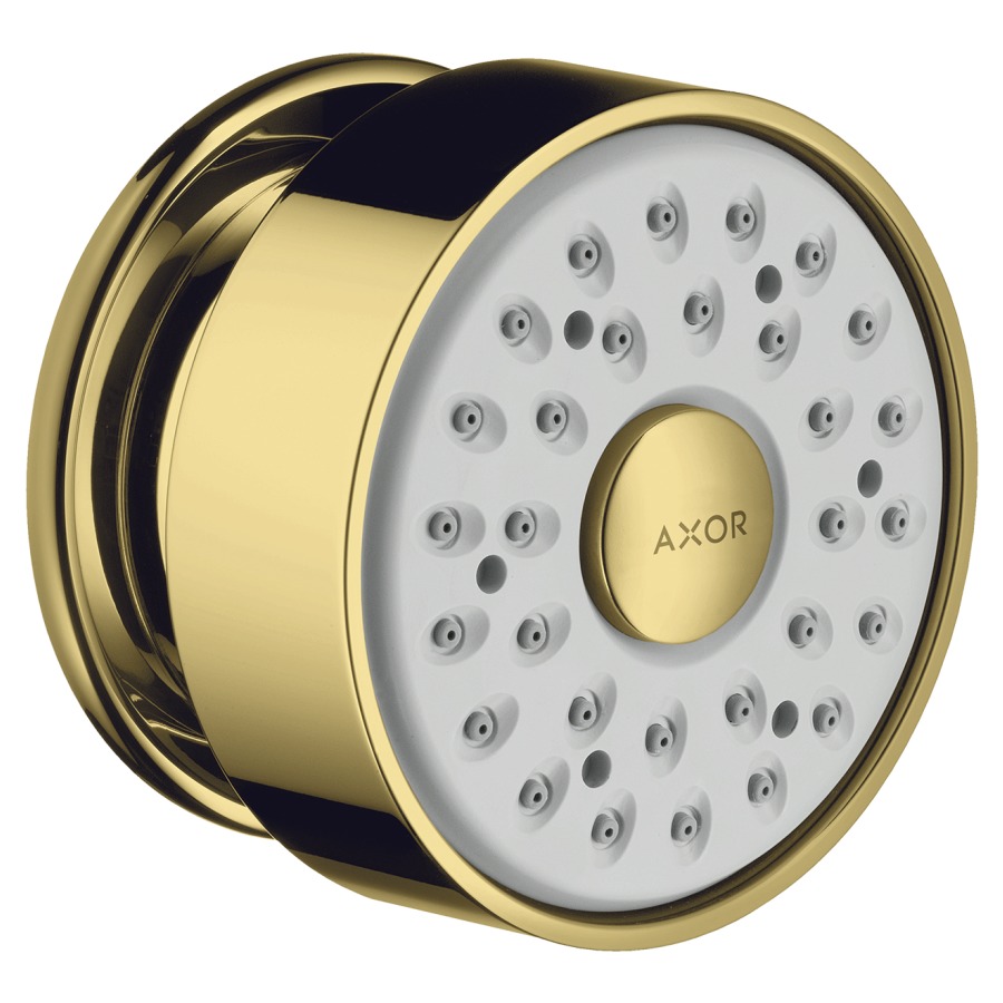 Douche latérale AXOR 1/2"
à rotule, Quick Clean
rosace ronde
groupe acoustique NT