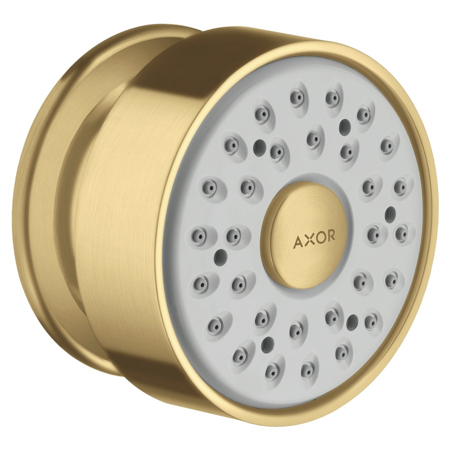 Douche latérale AXOR 1/2"
à rotule, Quick Clean
rosace ronde
groupe acoustique NT