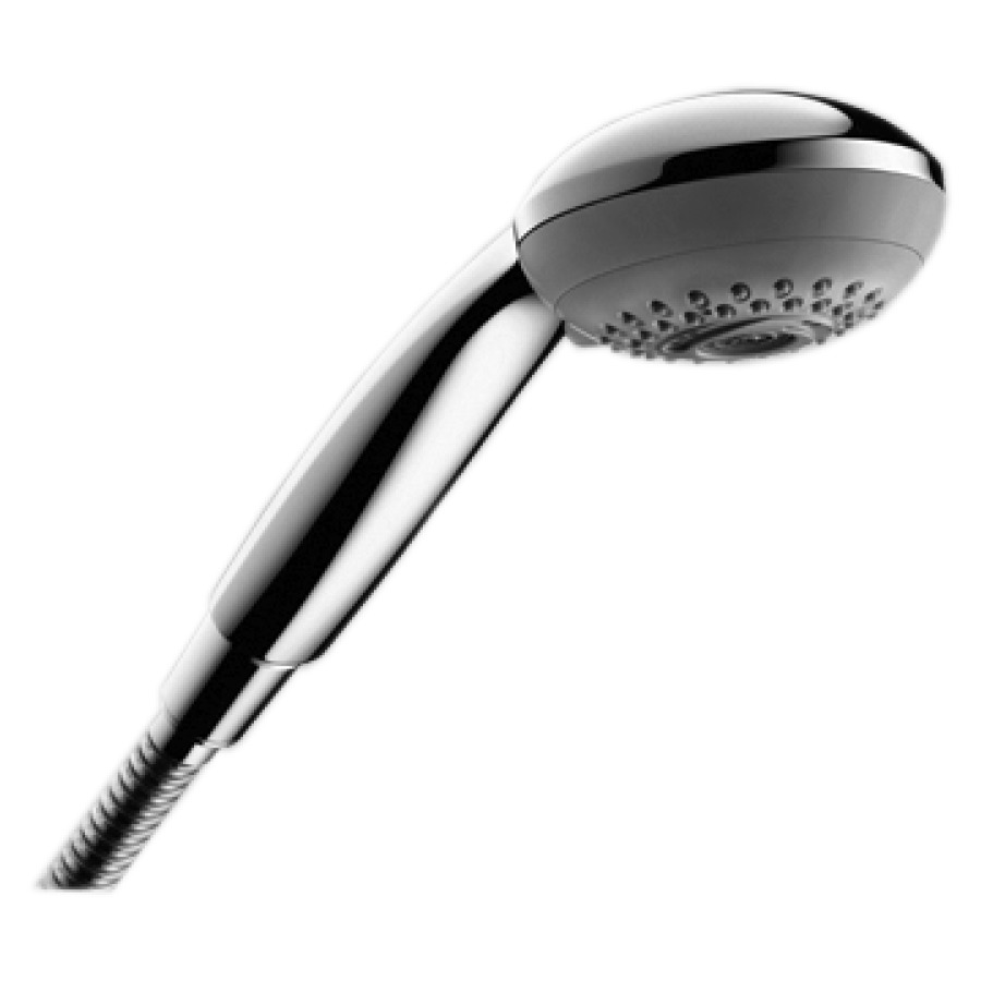 Douche à main CROMETTA 85
MULTI 3JET, Quick Clean
réglable normale/massage/mono
D 8,5 cm, débit 16 l/min
groupe acoustique I