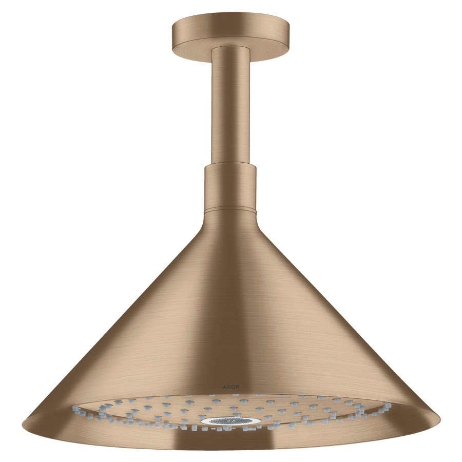 Douche au plafond FRONT 240
S 280 mm, D 279 mm, 1/2", 2jet
Quick Clean, amovible
réglable, poussoir, bras de
douche pour montage au plafond
débit Rain 17 l/min, débit
RainAir 16 l/min, groupe
acoustique NT