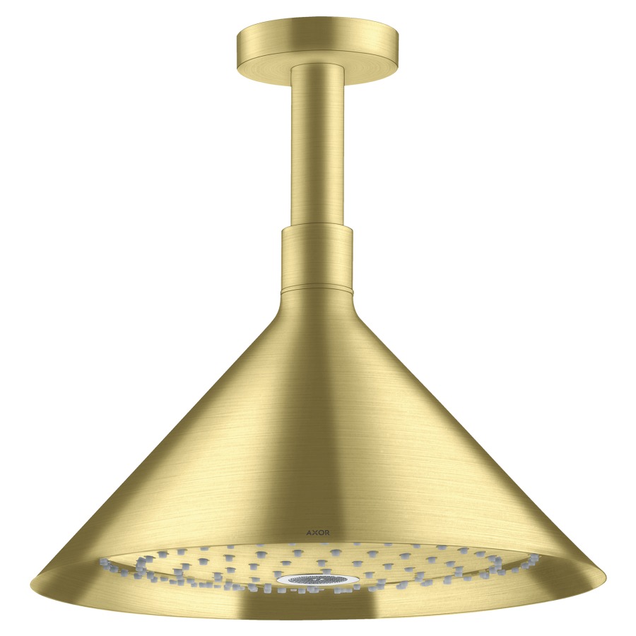 Douche au plafond FRONT 240
S 280 mm, D 279 mm, 1/2", 2jet
Quick Clean, amovible
réglable, poussoir, bras de
douche pour montage au plafond
débit Rain 17 l/min, débit
RainAir 16 l/min, groupe
acoustique NT