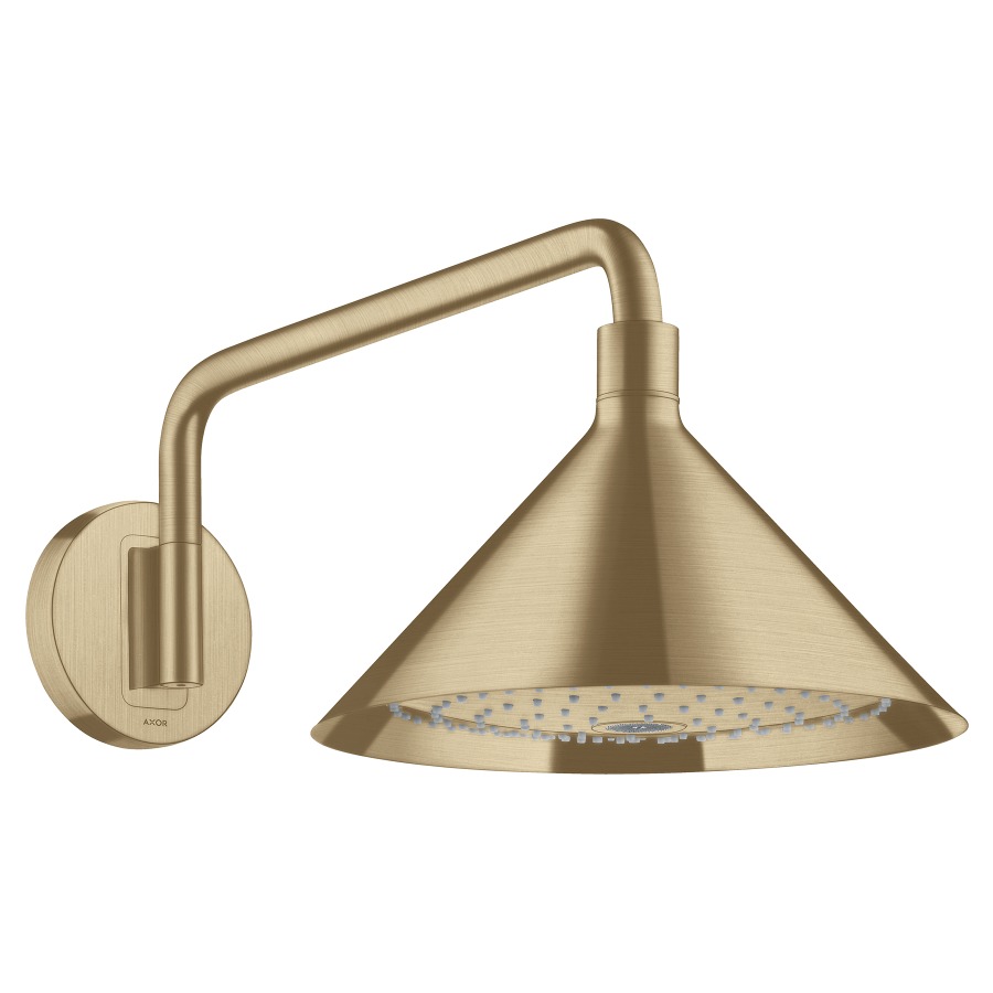 Douche murale FRONT 240
S 455 mm, D 279 mm, 1/2", 2jet
Quick Clean, orientable
amovible, poussoir, bras de
douche pour montage mural
débit Rain 17 l/min, débit
RainAir 16 l/min, groupe
acoustique NT