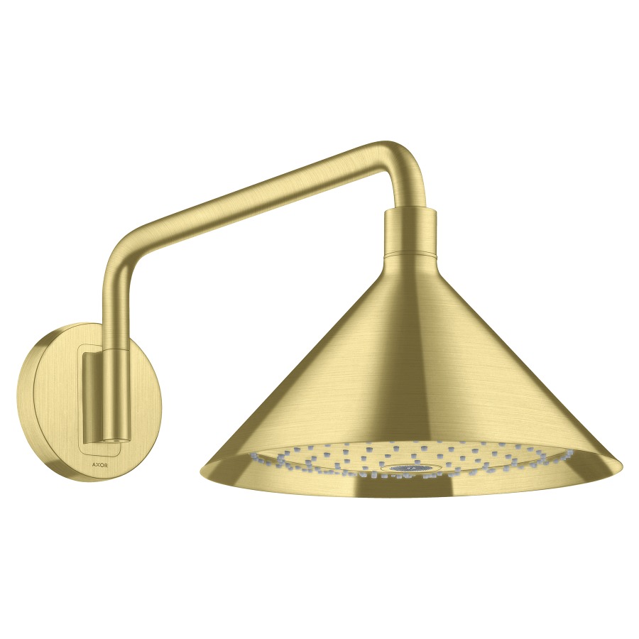 Douche murale FRONT 240
S 455 mm, D 279 mm, 1/2", 2jet
Quick Clean, orientable
amovible, poussoir, bras de
douche pour montage mural
débit Rain 17 l/min, débit
RainAir 16 l/min, groupe
acoustique NT