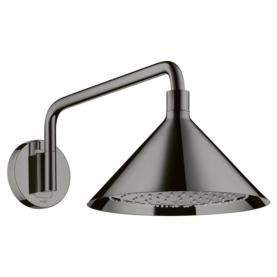 Douche murale FRONT 240
S 455 mm, D 279 mm, 1/2", 2jet
Quick Clean, orientable
amovible, poussoir, bras de
douche pour montage mural
débit Rain 17 l/min, débit
RainAir 16 l/min, groupe
acoustique NT