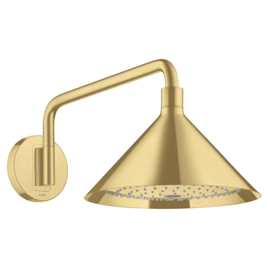 Douche murale FRONT 240
S 455 mm, D 279 mm, 1/2", 2jet
Quick Clean, orientable
amovible, poussoir, bras de
douche pour montage mural
débit Rain 17 l/min, débit
RainAir 16 l/min, groupe
acoustique NT