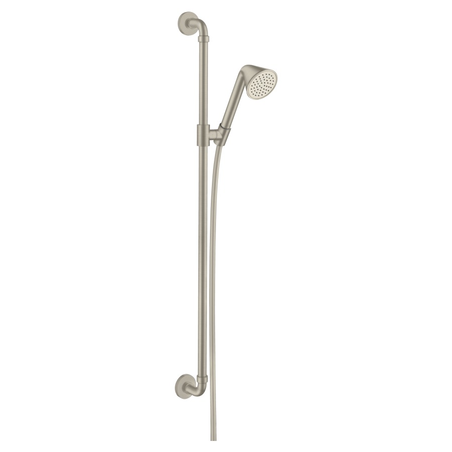 Garniture de douche FRONT
douche à main Front 1jet
Quick Clean, support, tuyau
de douche 160 cm, glissière
de douche 90 cm, groupe
acoustique NT