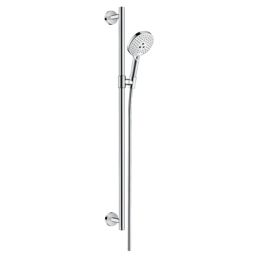 Garniture de douche RAINDANCE
SELECT S 120/UNICA COMFORT
douche à main Raindance Select
S 120 3jet, glissière Unica
Comfort 90 cm, tuyau de
douche Isiflex 160 cm