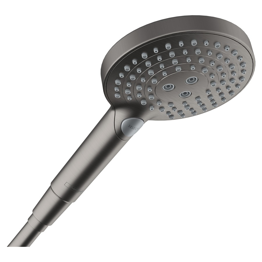 Douche à main RAINDANCE SELECT
S 120, 3jet, PowderRain/Rain/
WhirlAir, débit 11 l/min
groupe acoustique I