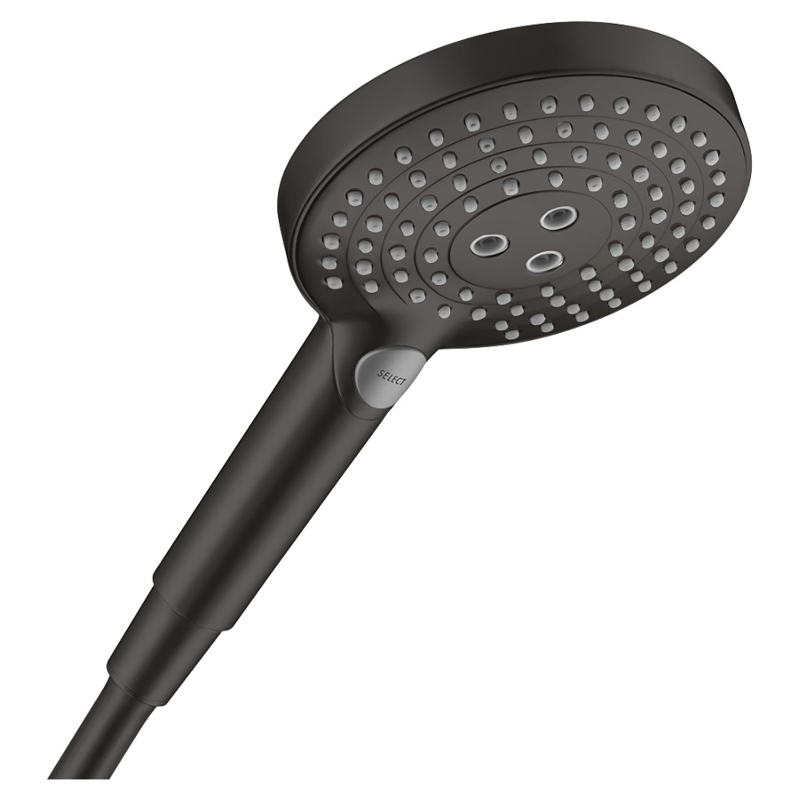 Douche à main RAINDANCE SELECT
S 120, 3jet, PowderRain/Rain/
WhirlAir, débit 11 l/min
groupe acoustique I