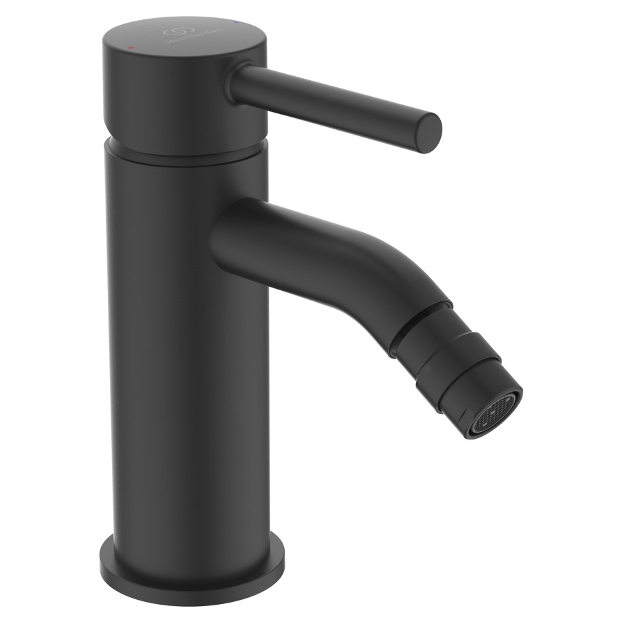 Mélangeur de bidet CERALINE
S 108 mm, goulot fixe
vidage excentrique
groupe acoustique I