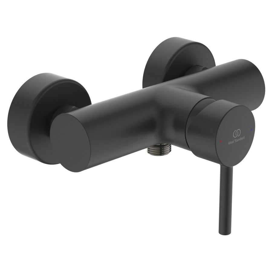 Mélangeur de douche CERALINE
E 137-163 mm
raccords S chachés 1/2"
groupe acoustique I