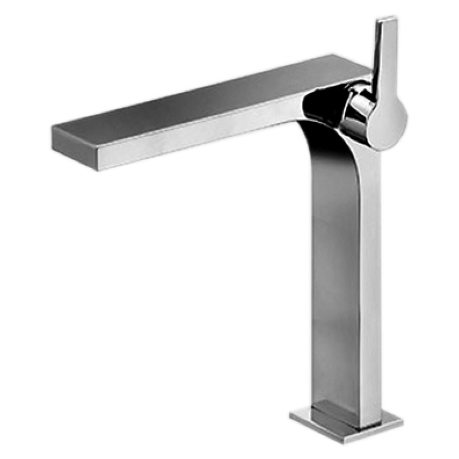 Mélangeur de lavabo EDITION 11
S 180 mm, goulot fixe
haute colonne
H jusqu'à aérateur 251 mm
H levier ouvert 315 mm
sans vidage