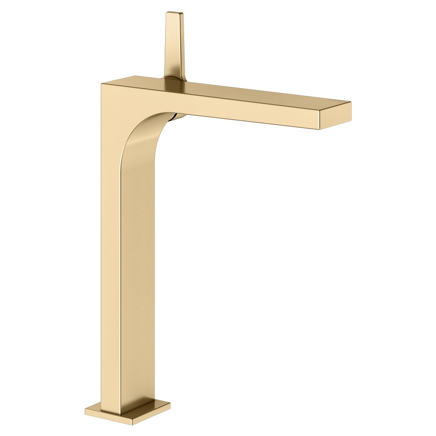 Mélangeur de lavabo EDITION 11
S 180 mm, goulot fixe
haute colonne
H jusqu'à aérateur 251 mm
H levier ouvert 315 mm
sans vidage