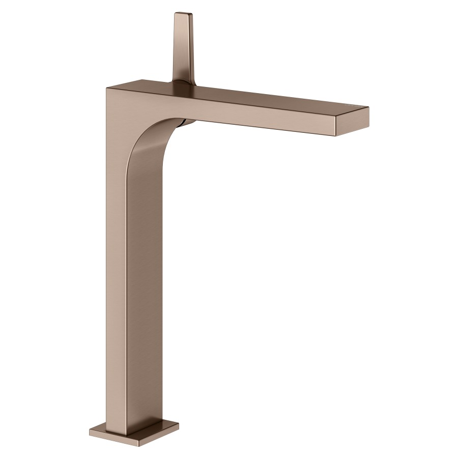 Mélangeur de lavabo EDITION 11
S 180 mm, goulot fixe
haute colonne
H jusqu'à aérateur 251 mm
H levier ouvert 315 mm
sans vidage