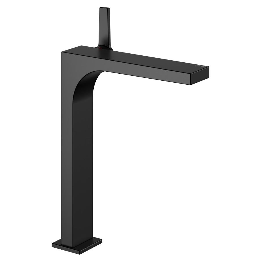 Mélangeur de lavabo EDITION 11
S 180 mm, goulot fixe
haute colonne
H jusqu'à aérateur 251 mm
H levier ouvert 315 mm
sans vidage