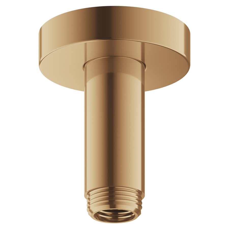 Bras de douche EDITION 400/
ELEGANCE NEW, au plafond
S 100 mm, 1/2", rosace D 80 mm