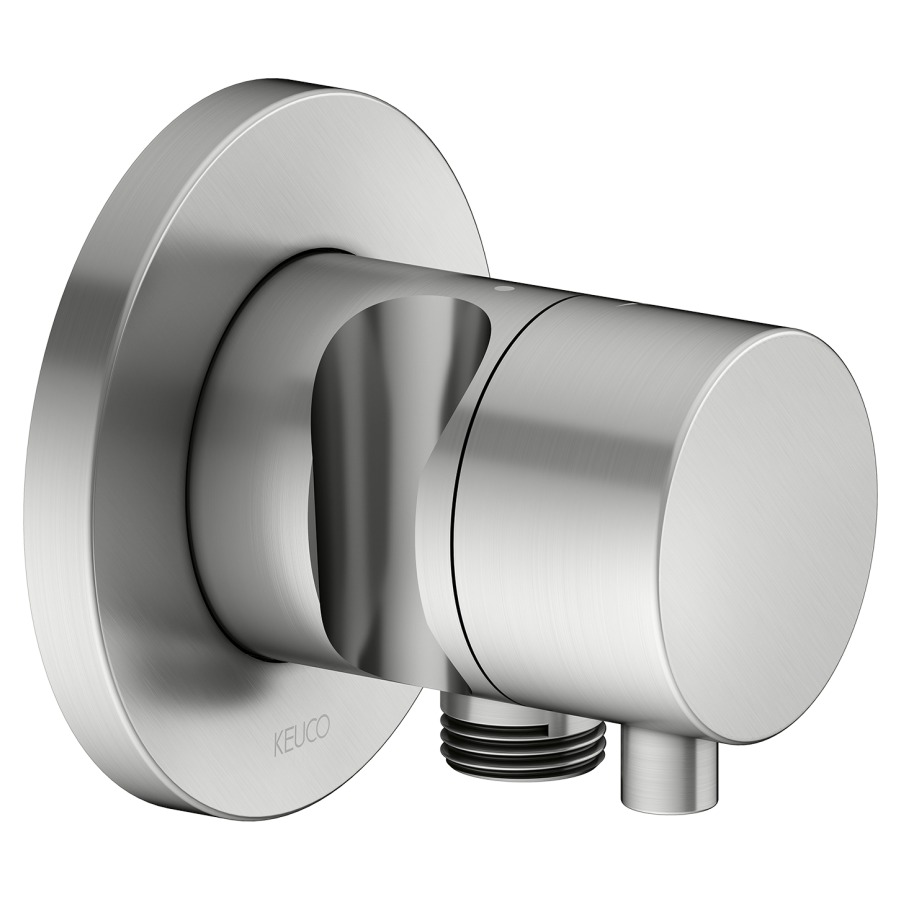 Robinet d'arrêt IXMO UP
avec coude de raccordement
set de montage final, support
de douche, rosace D 9 cm
sans corps à encastrer 766 493
poignée IXMO Comfort