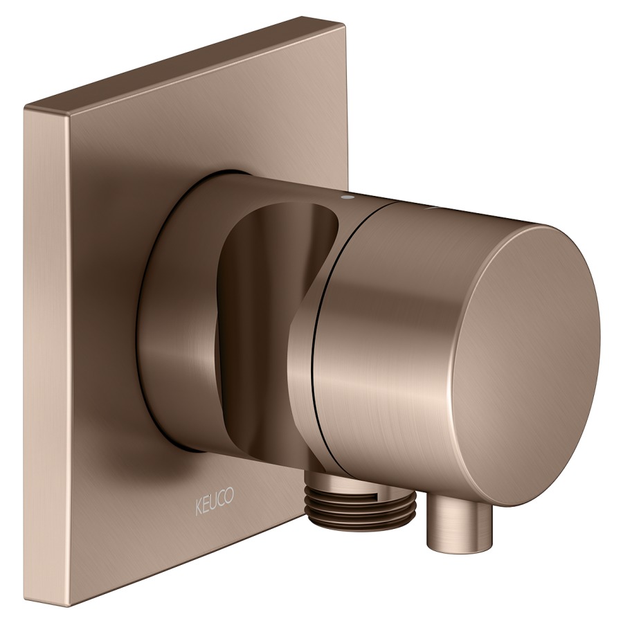 Robinet d'arrêt IXMO UP
avec coude de raccordement
set de montage final, support
de douche, rosace 9 x 9 cm
sans corps à encastrer 766 493
poignée IXMO Comfort