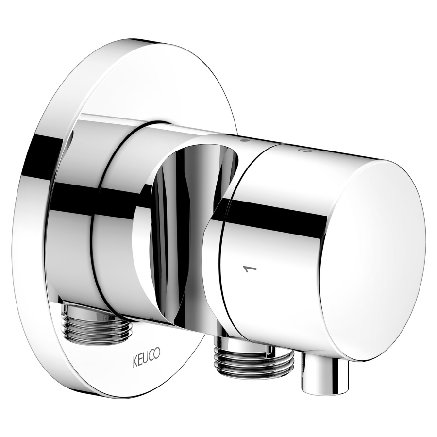 Robinet d'arrêt et inverseur
2 voies IXMO UP
set de montage final
avec coude de raccordement
et support de douche
rosace D 9 cm
sans corps à encastrer 766 519
poignée IXMO Comfort