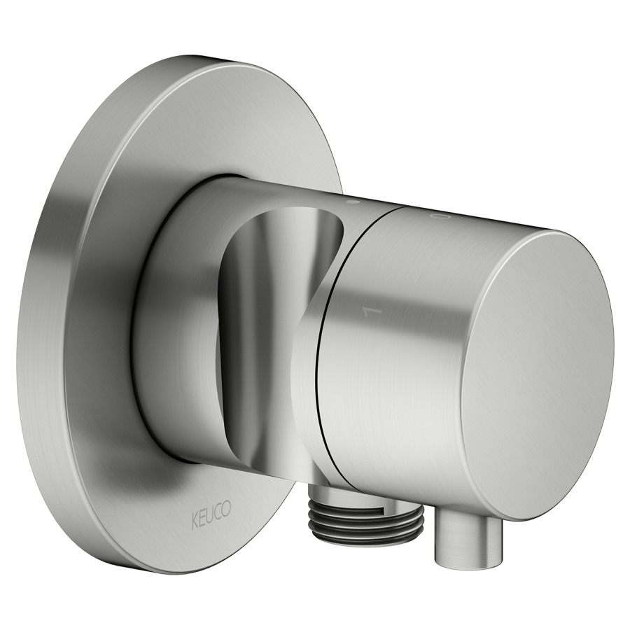 Robinet d'arrêt et inverseur
3 voies IXMO UP
set de montage final
avec coude de raccordement
et support de douche
rosace D 9 cm
sans corps à encastrer 766 545
poignée IXMO Comfort