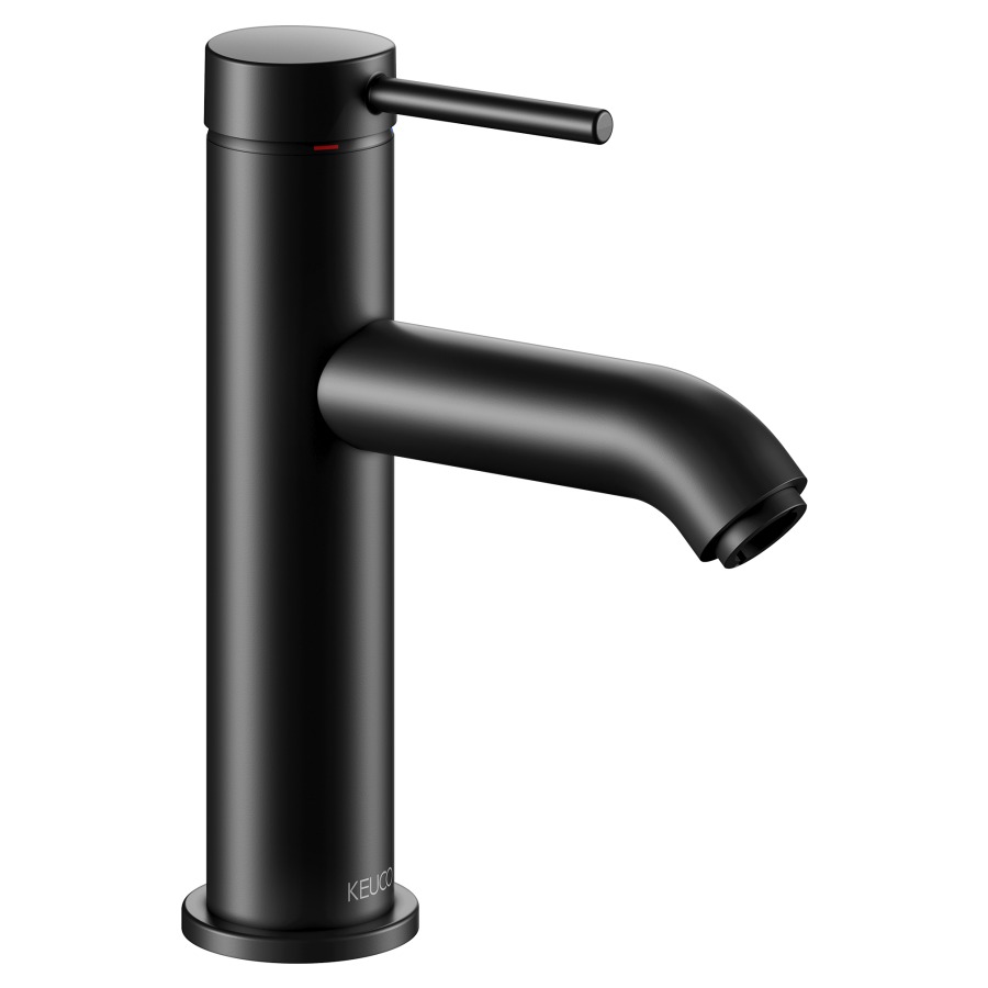 Mélangeur de lavabo IXMO SOFT
S 114 mm, goulot fixe
sans vidage excentrique, avec
rosace ronde
