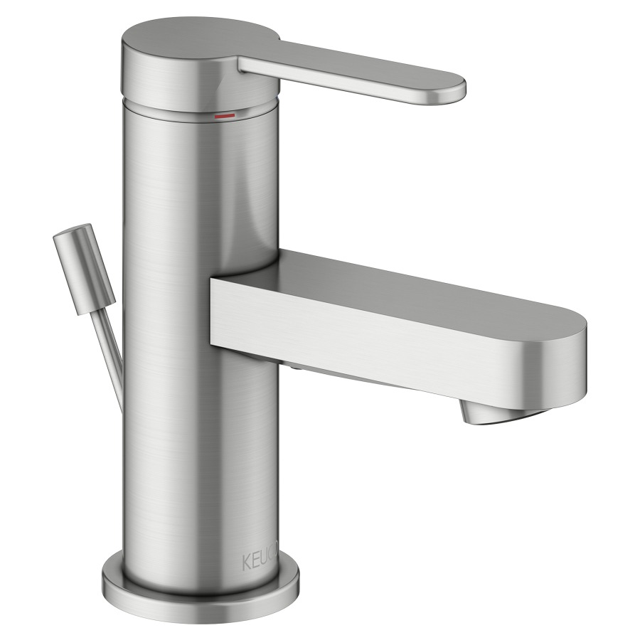 Mélangeur de lavabo IXMO FLAT
S 89 mm, goulot fixe
avec vidage excentrique, avec
rosace ronde