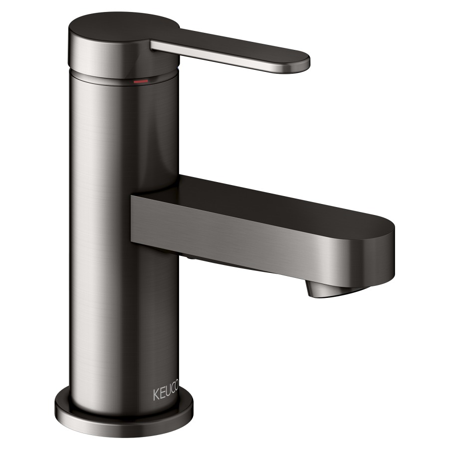 Mélangeur de lavabo IXMO FLAT
S 89 mm, goulot fixe
sans vidage excentrique, avec
rosace ronde