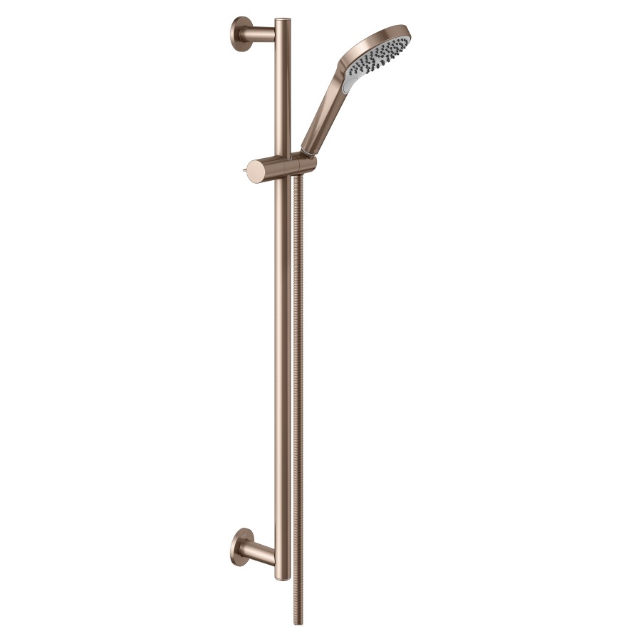 Garniture de douche IXMO
douche à main jet normal, jet
doux, jet de massage
tuyau de douche 160 cm
glissière de douche 80 cm
avec support à rotule
rosaces rondes