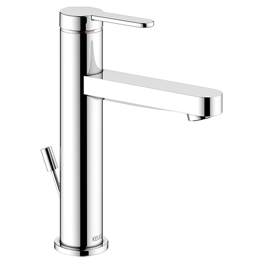 Mélangeur de lavabo IXMO FLAT
S 124 mm, goulot fixe
avec vidage excentrique, avec
rosace ronde