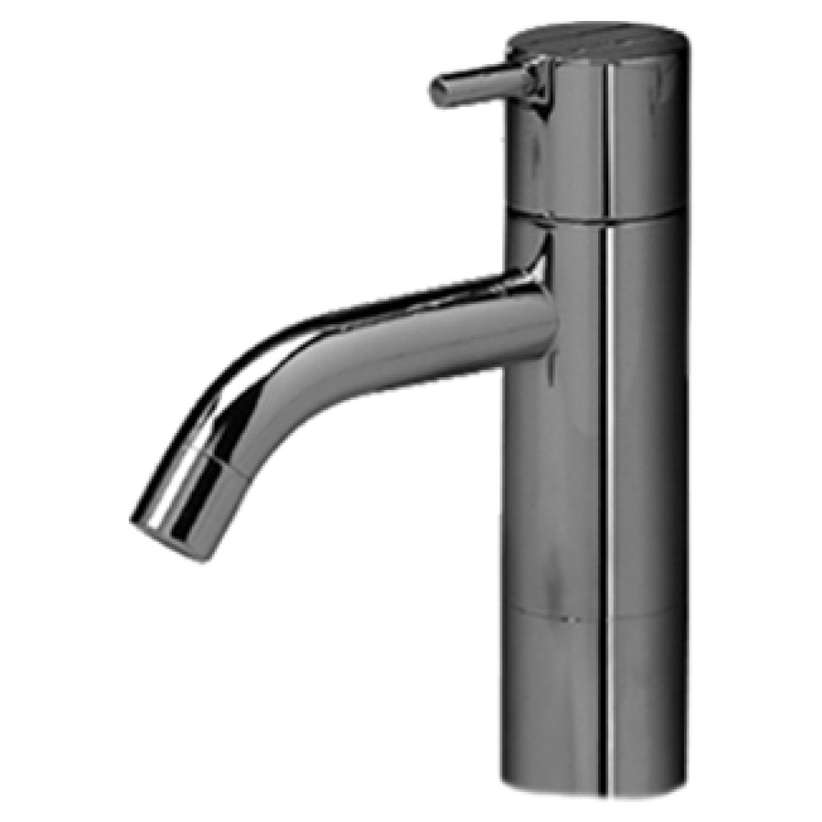 Mélangeur de lavabo VOLA
S 114 mm goulot fixe
hauteur du socle 150 mm
levier court, sans vidage
groupe acoustique I