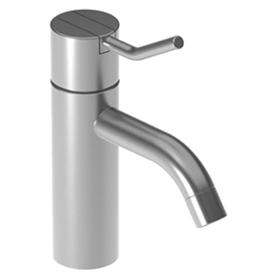 Mélangeur de lavabo VOLA
S 114 mm goulot fixe
hauteur du socle 150 mm
levier moyen, sans vidage
groupe acoustique I
