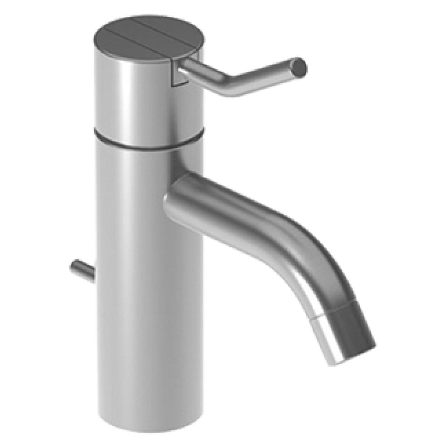 Mélangeur de lavabo VOLA
S 114 mm goulot fixe
hauteur du socle 150 mm
levier moyen
vidage excentrique
groupe acoustique I