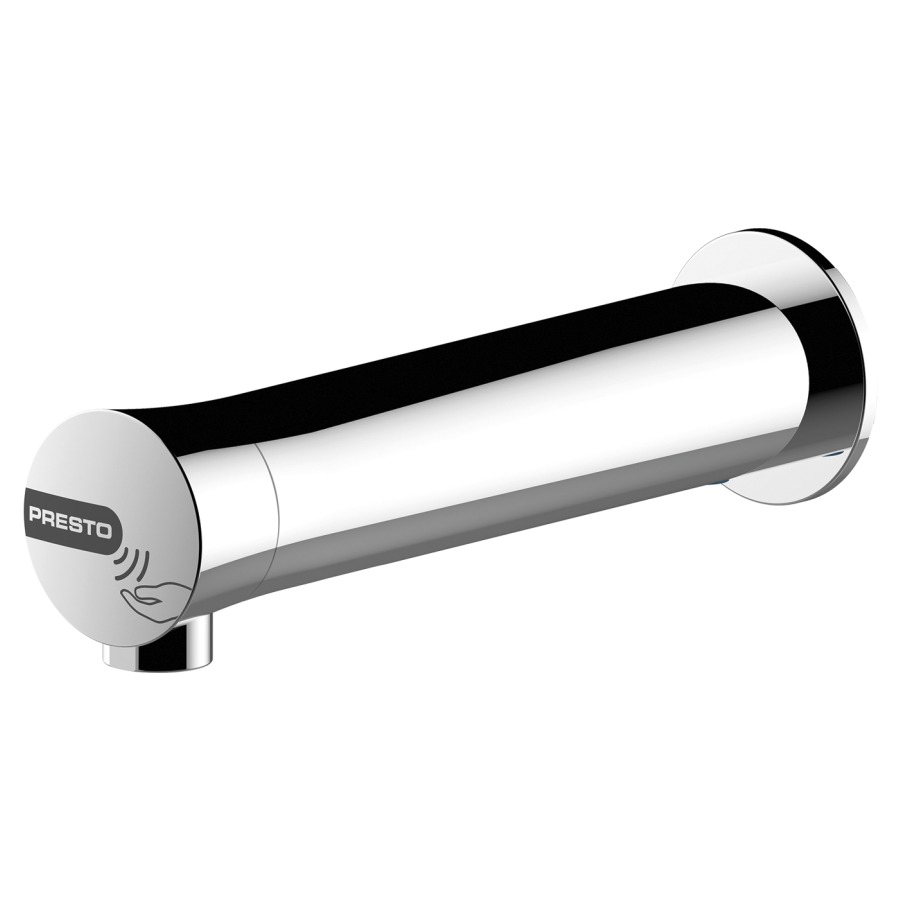 Commande mural PRESTO NEO
SENSOR, S 150 mm, goulot fixe
optoélectronique, commande
infrarouge, fermeture
temporisée durée 30 sec.
transformateur 230 VAC/9VDC
vanne magnétique, IP 67