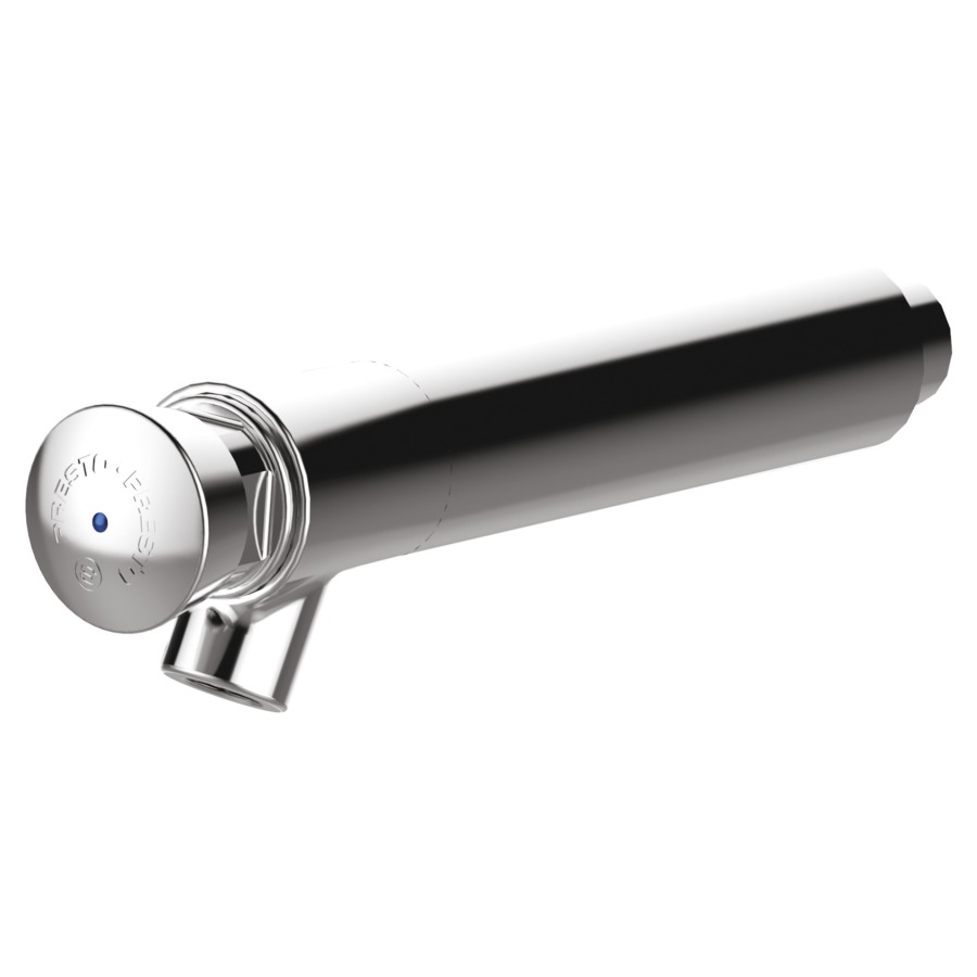 Robinet poussoir mural
PRESTO 504S, S 150 mm
fermeture temporisée
eau froide, durée -15 sec.
raccordement 1/2"
système de sécurité (S)