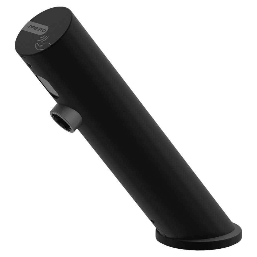 Robinet à colonne PRESTO LINEA
S 114 mm, goulot fixe
optoélectronique, appareil à
piles, commande infrarouge
avec robinets d'arrêt